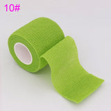 18 Colors Colorful Athletic Wrap Tape Self Adhesive Elastic Bandage Elastoplast Sports Protector Knee Finger Ankle Palm Shoulder