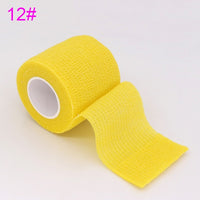 18 Colors Colorful Athletic Wrap Tape Self Adhesive Elastic Bandage Elastoplast Sports Protector Knee Finger Ankle Palm Shoulder