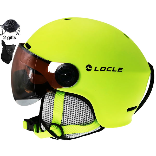 LOCLE Skiing Helmet Ultralight Skateboard Helmet