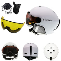 LOCLE Skiing Helmet Ultralight Skateboard Helmet