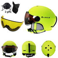 LOCLE Skiing Helmet Ultralight Skateboard Helmet