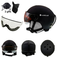 LOCLE Skiing Helmet Ultralight Skateboard Helmet