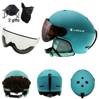 LOCLE Skiing Helmet Ultralight Skateboard Helmet