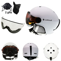 LOCLE Skiing Helmet Ultralight Skateboard Helmet