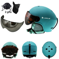 LOCLE Skiing Helmet Ultralight Skateboard Helmet