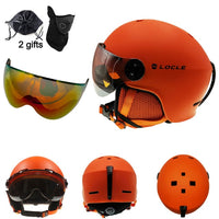 LOCLE Skiing Helmet Ultralight Skateboard Helmet